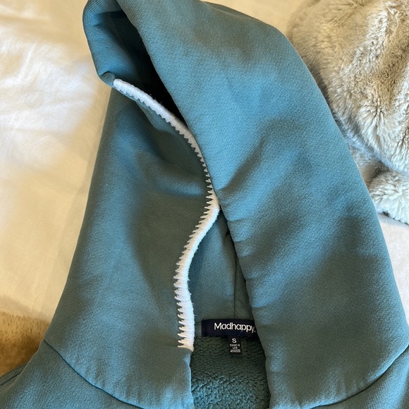 Madhappy classics fleece zip up hoodie - Picture 2 of 2